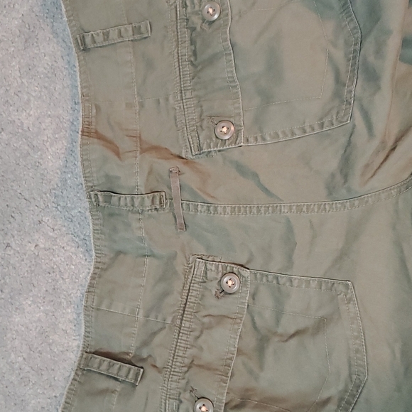 Vintage Cotton army green pants, route 66 13/14 - Picture 9 of 9